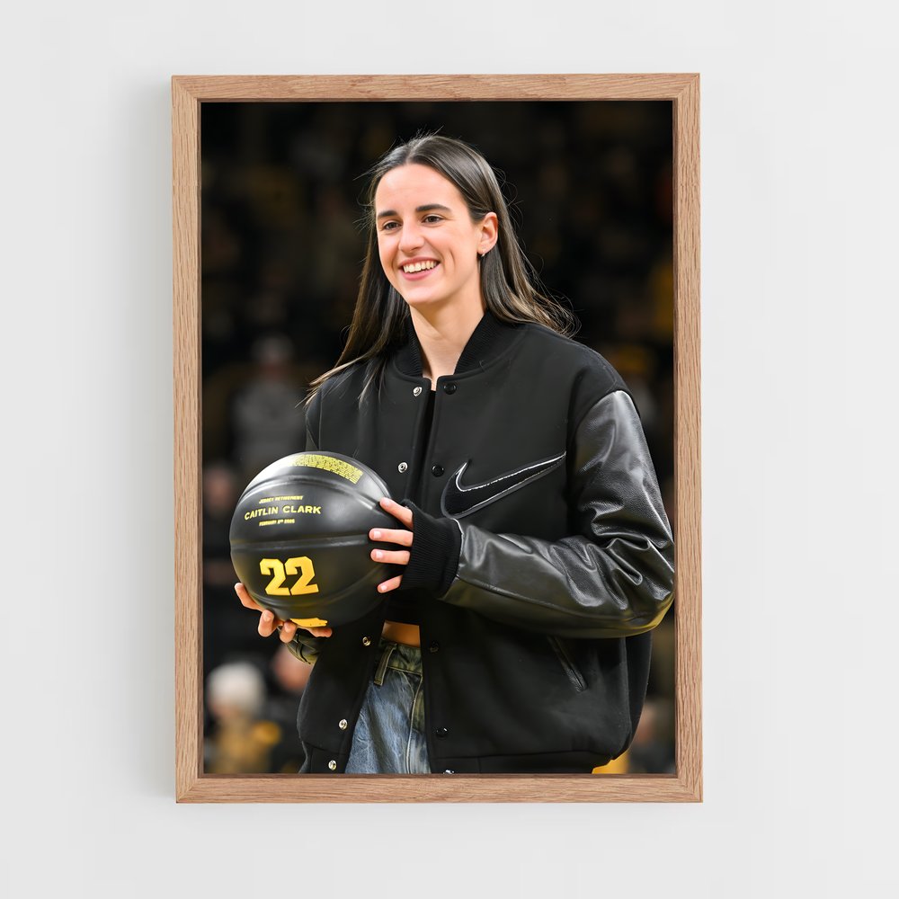 Poster Caitlin clark – affiche Basketball (vue 4)